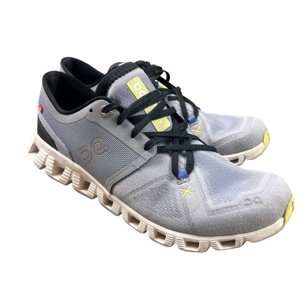 On Cloud X V3 Nimbus White Purple Women’s Running Walking Shoes‎ SZ 9.5